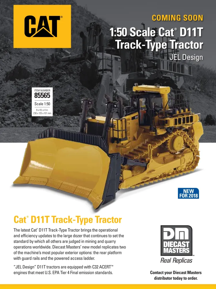 Caterpillar D11T JEL Dozer Diecast Masters 85565 PDF.pdf