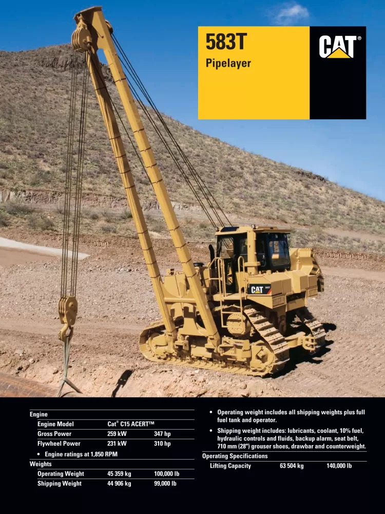 Caterpillar 583T Pipelayer Specs AEHQ5645-02 (12-06).pdf