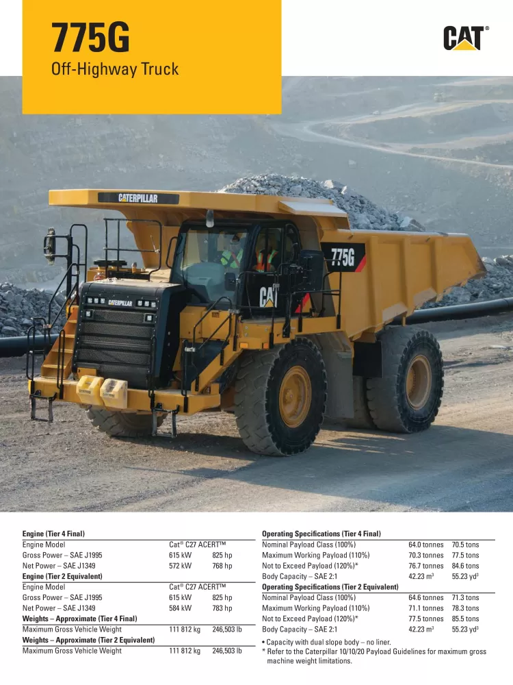 Caterpillar 775G Off-Highway Truck Specs AEHQ6350-02 (02-2012).pdf