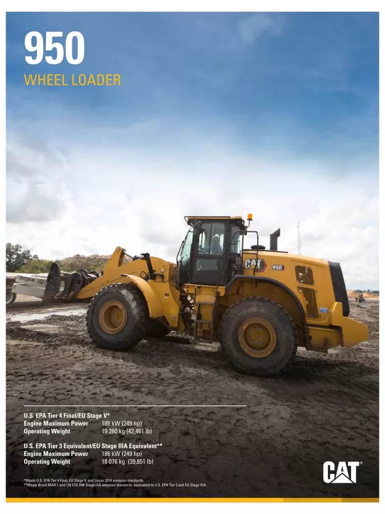 Caterpillar 950 Wheel Loader specs AEXQ3569-00.pdf